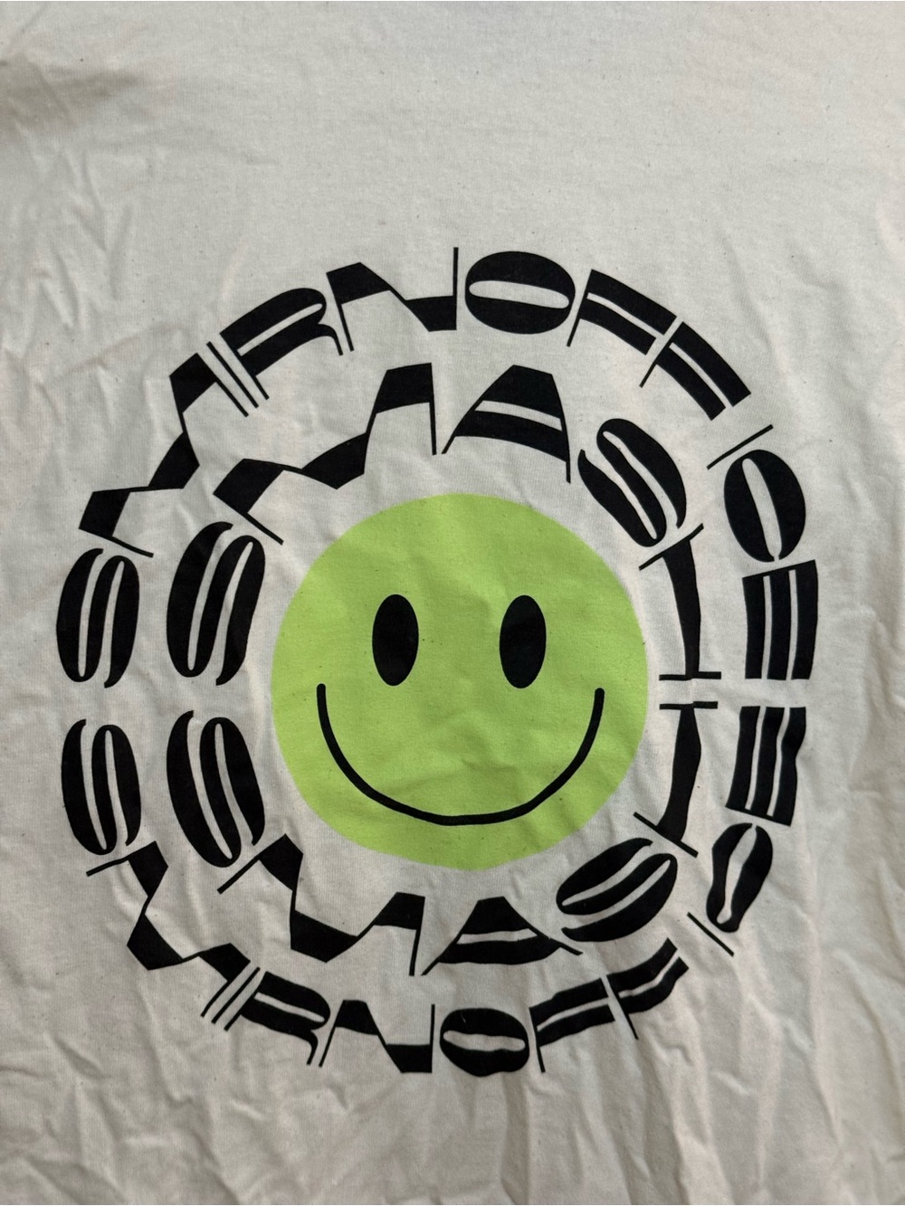 Smirnoff Ice Smash Logo Gildan Cream Short-Sleeve T-Shirt with - Picture 5 of 8
